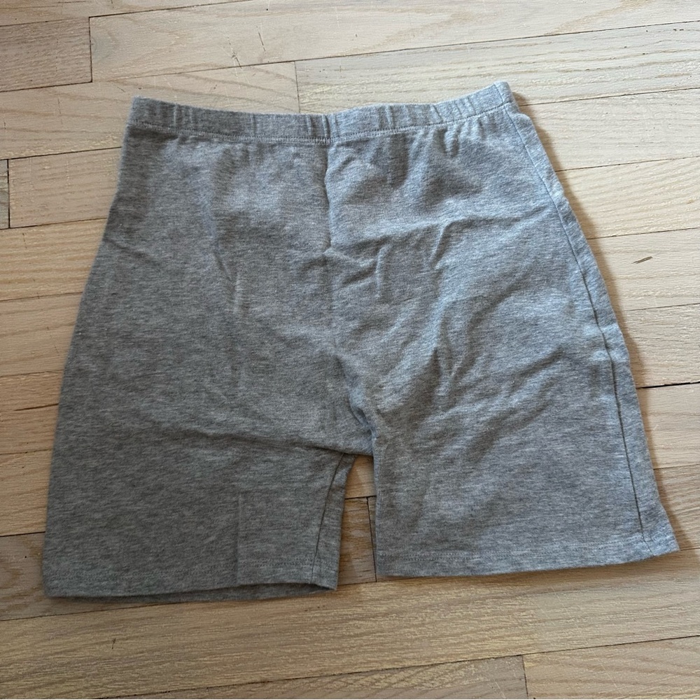 Brandy melville griffin biker shorts heather gray